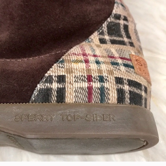 Sperry Top Sider Brown Leather Boots - Picture 5 of 6